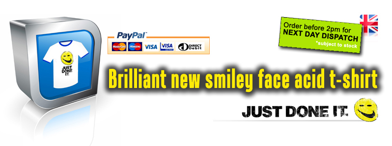 Just done it - Funny Smiley Face - T shirts, t-shirts, tshirts, UK