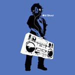 old skool ipod music tee