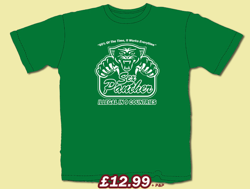 Sex panther t shirt